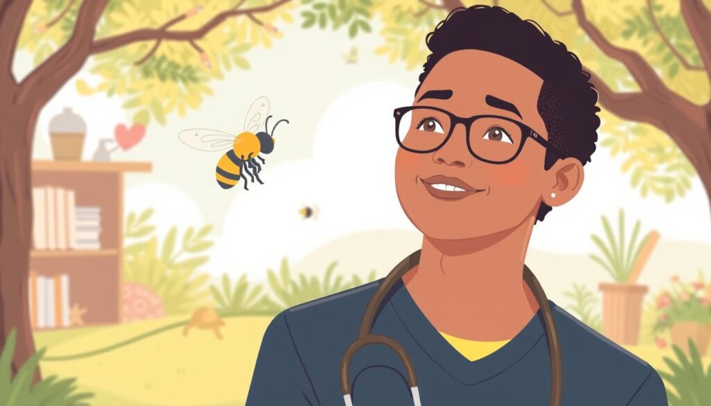 Gambar Psikolog Anak di Alam Sutera dengan latar belakang Bee Genius