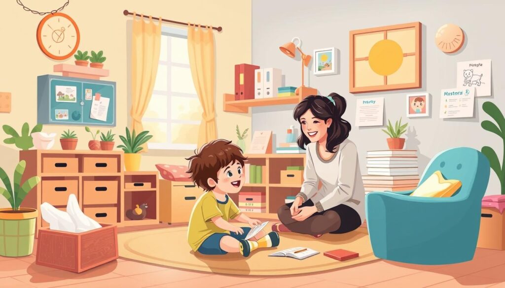 Gambar layanan terapi anak di Bee Genius