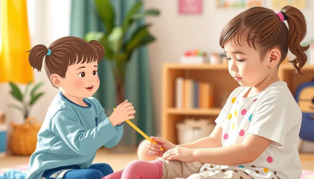 Ilustrasi terapi okupasi untuk anak Ilustrasi terapi okupasi untuk anak